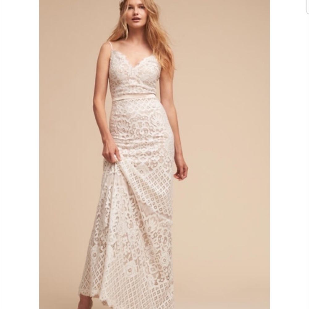 BHLDN Tadashi Shoji Evenson Gown